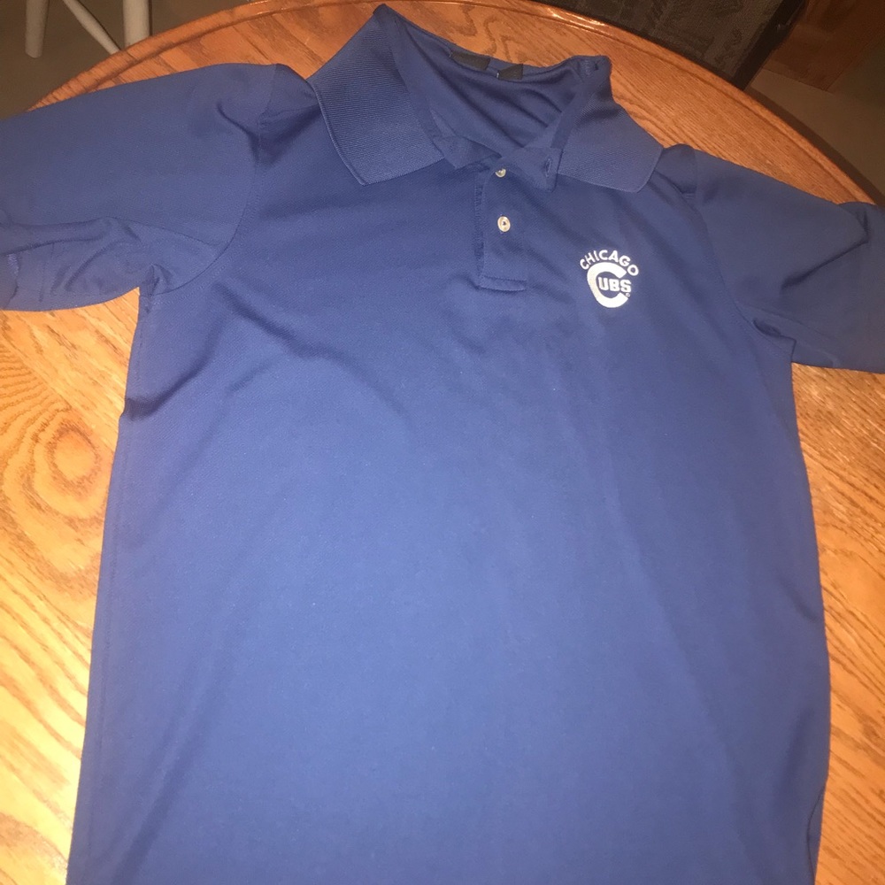 Chicago Cubs blue polo